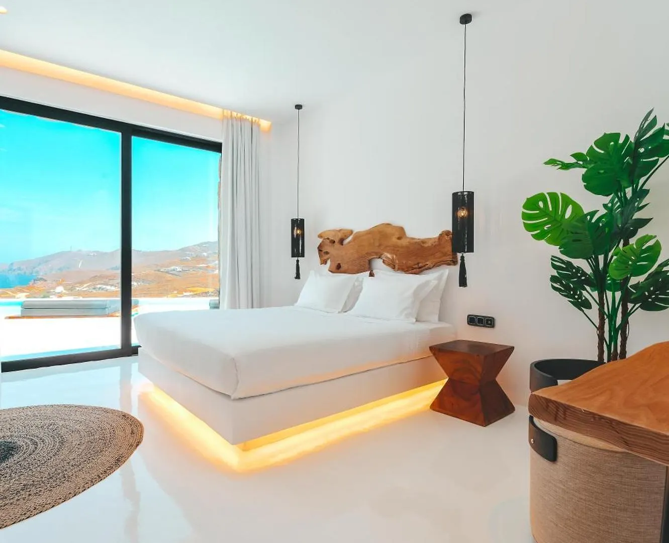 Mega Mansions Mykonos Villa Ftelia  Grekland